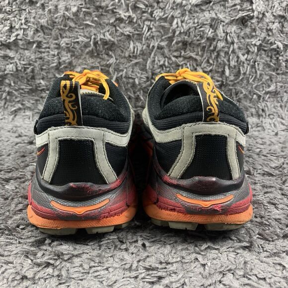 HOKA ONE ONE Tor Ultra Low WP Hiking Shoes Gray/Orange 1009650 BSFF Men\'s 10.5